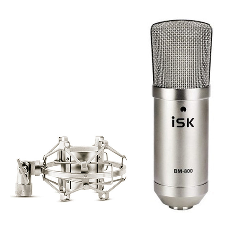 ISK BM-800 Micrófono de condensador para grabación de sonido para estudio y radiodifusión, BM-800