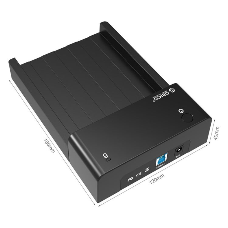 ORICO 6518US3 USB 3,0 tipo B 2,5/3,5 pulgadas herramienta libre HDD estación de acoplamiento caja de almacenamiento externo caja de disco duro