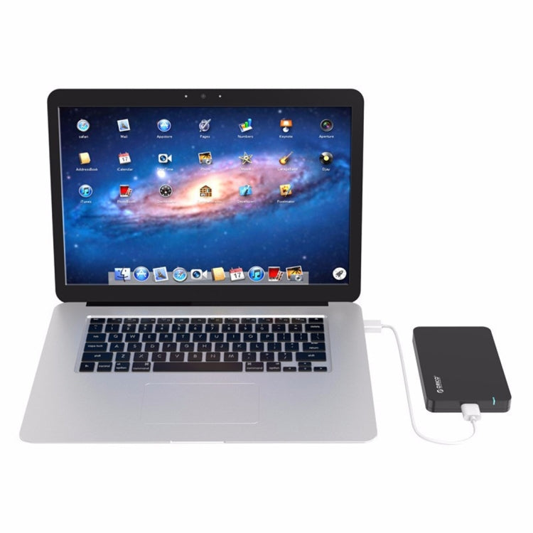 ORICO 2569S3 USB3.0 Micro-B Caja de almacenamiento de disco duro externo para 9,5 mm 2,5 pulgadas SATA HDD / SSD