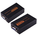 Extensor de audio y VGA 1920x1440 HD 100 m Cat5e / 6-568B Cable de red Adaptador receptor emisor, Transmission Distance: 100m