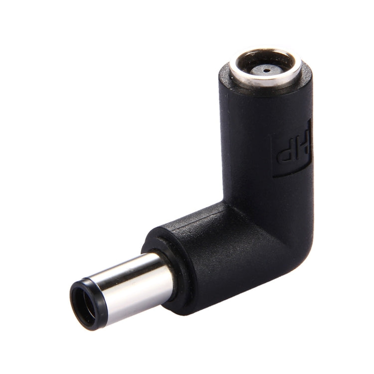 Adaptador de corriente para conector hembra DC 4506 macho a DC 7406 para portátil HP, codo de ángulo recto de 90 grados, DC 7406 Male to Female