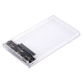 ORICO 2139U3-CR USB3.0 Caja de almacenamiento de disco duro externo transparente para HDD / SSD SATA de 9,5 mm y 2,5 pulgadas, USB 3.0 (2.5 inch)