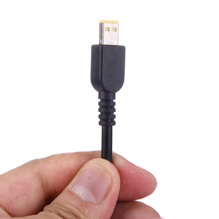 Cable adaptador de corriente macho cuadrado de 7,9x5,5 mm hembra a Lenovo para computadora portátil Lenovo, longitud: aproximadamente 10 cm, X1 Carbon 2018/2017 & Yoga 2018/2017 & T480/T580