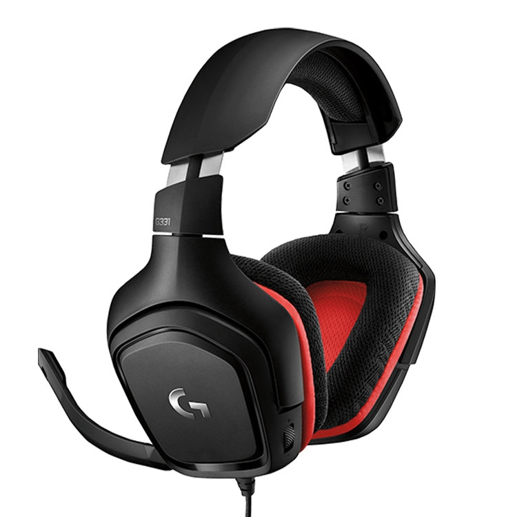 Logitech G331 Dolby 7.1 sonido envolvente estéreo plegable reducción de ruido auriculares para juegos de competición, G331
