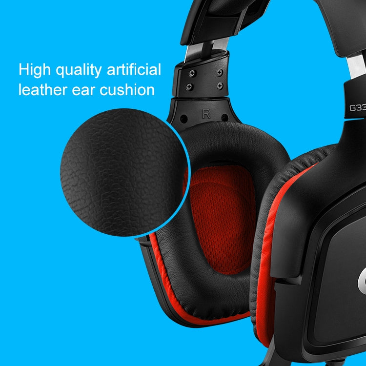 Logitech G331 Dolby 7.1 sonido envolvente estéreo plegable reducción de ruido auriculares para juegos de competición, G331