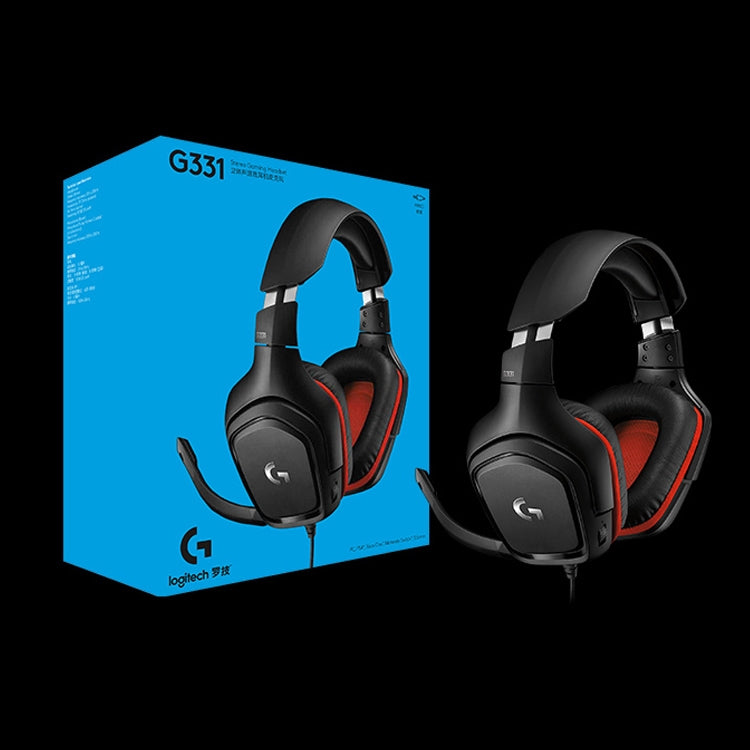 Logitech G331 Dolby 7.1 sonido envolvente estéreo plegable reducción de ruido auriculares para juegos de competición, G331