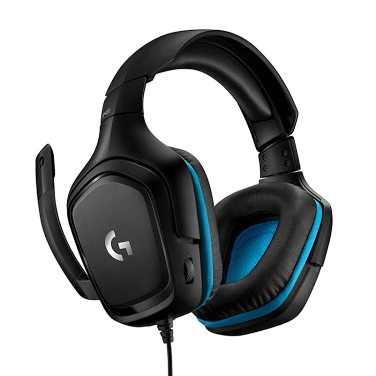 Logitech G431 Dolby 7.1 sonido envolvente estéreo plegable reducción de ruido auriculares para juegos de competición, G431