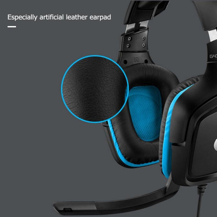 Logitech G431 Dolby 7.1 sonido envolvente estéreo plegable reducción de ruido auriculares para juegos de competición, G431