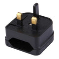 BS-5732 Enchufe portátil de la UE al adaptador de enchufe del Reino Unido Convertidor de viaje con fusible, BS-5732