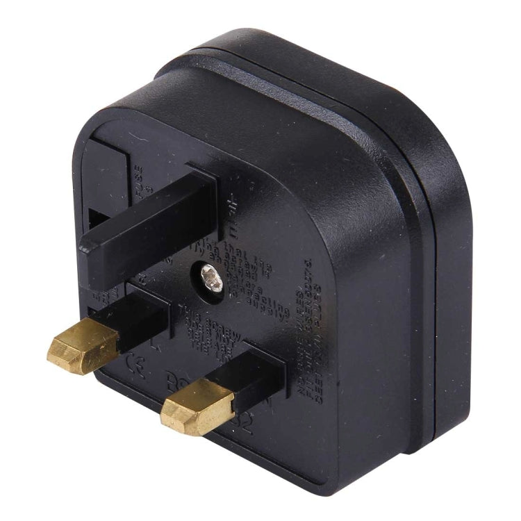 BS-5732 Enchufe portátil de la UE al adaptador de enchufe del Reino Unido Convertidor de viaje con fusible, BS-5732