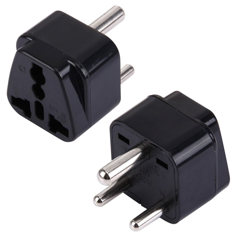 WD-10 Enchufe universal portátil a (pequeño) Adaptador de enchufe de Sudáfrica Convertidor de viaje con toma de corriente