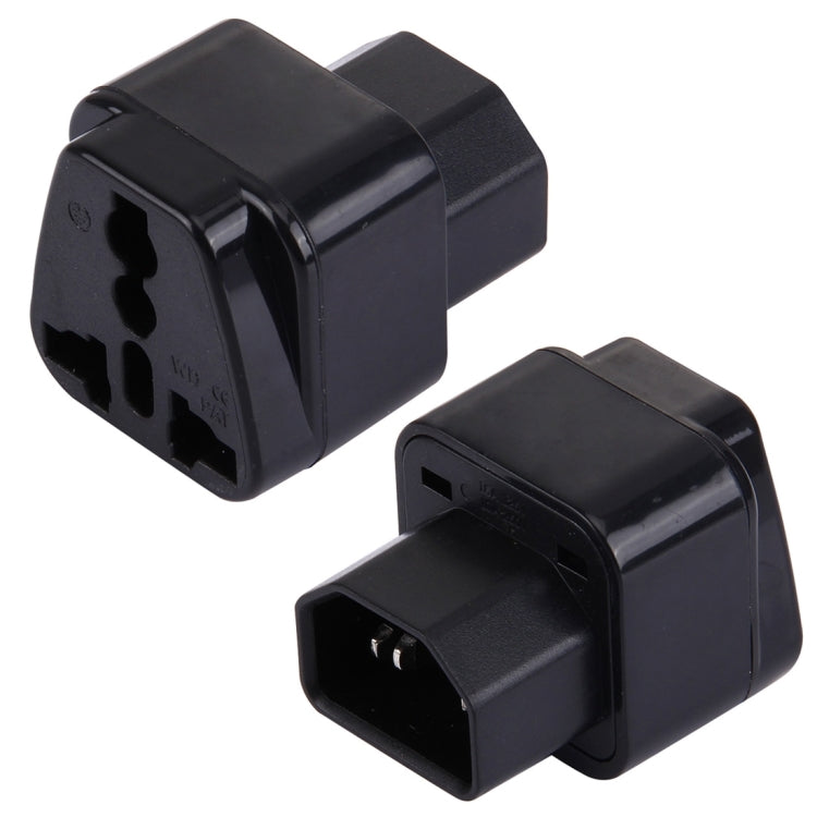 WD-320 Enchufe Universal Portátil A Adaptador De Enchufe C13-C14 Convertidor De Viaje De Energía, C13-C14 Socket