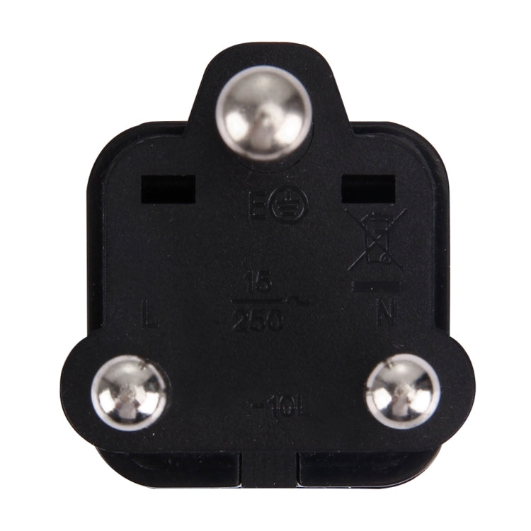 WD-10L Enchufe universal portátil a (grande) Adaptador de enchufe de Sudáfrica Convertidor de viaje con toma de corriente, (Large) South Africa Plug