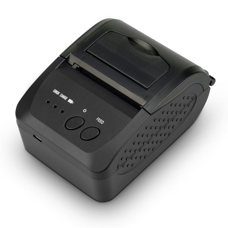 Impresora térmica portátil de recibos Bluetooth de 58 mm, compatible con carga del tesoro
