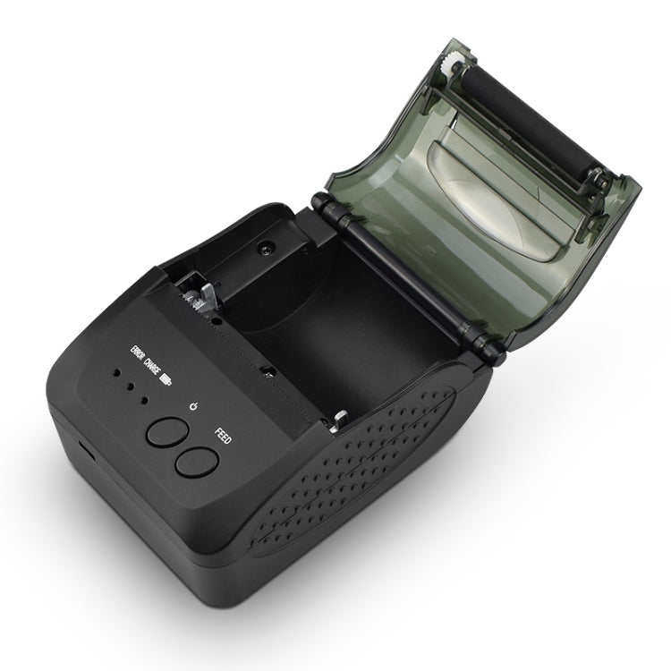 Impresora térmica portátil de recibos Bluetooth de 58 mm, compatible con carga del tesoro