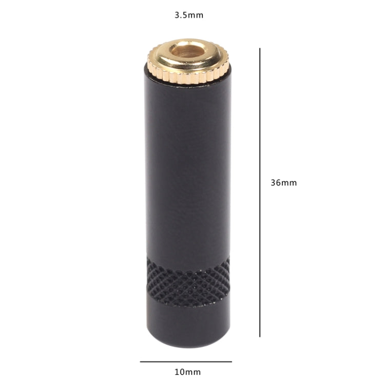 REXLIS TC227 Mini conector hembra de 3,5mm, conector de Audio, adaptador de auriculares chapado en oro para auriculares estéreo DIY y auriculares de reparación, TC227