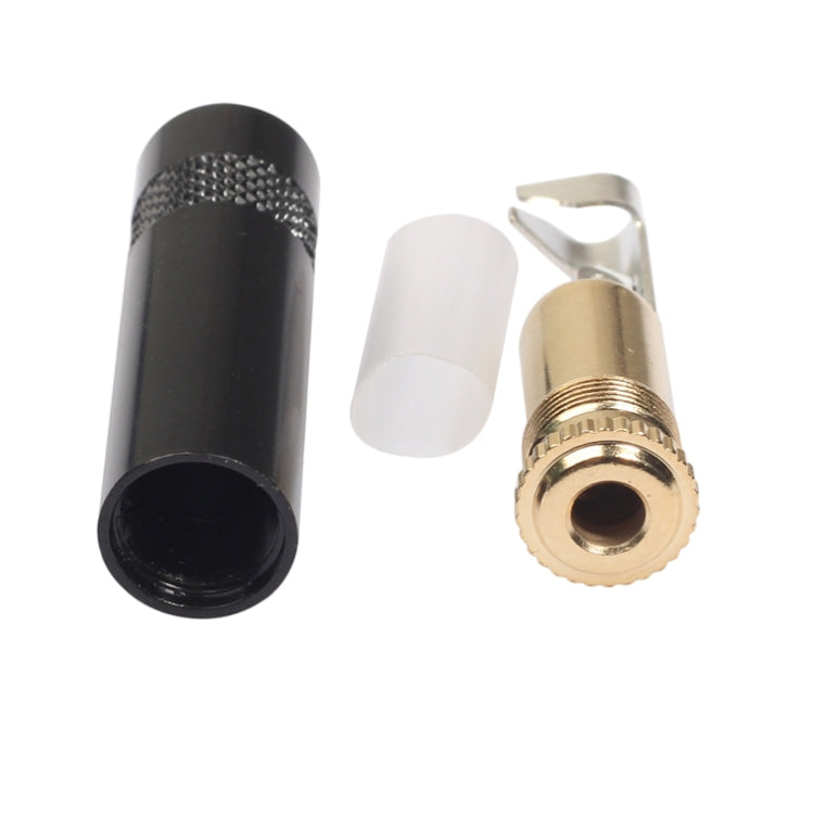 REXLIS TC227 Mini conector hembra de 3,5mm, conector de Audio, adaptador de auriculares chapado en oro para auriculares estéreo DIY y auriculares de reparación, TC227