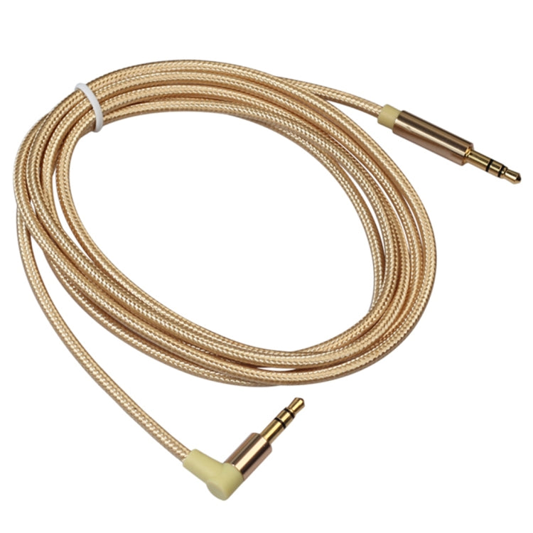 Cable de audio de codo AV01 macho a macho de 3,5 mm, longitud: 1,5 m, 1.5m