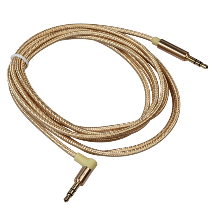 Cable de audio de codo AV01 macho a macho de 3,5 mm, longitud: 2 m, 2m