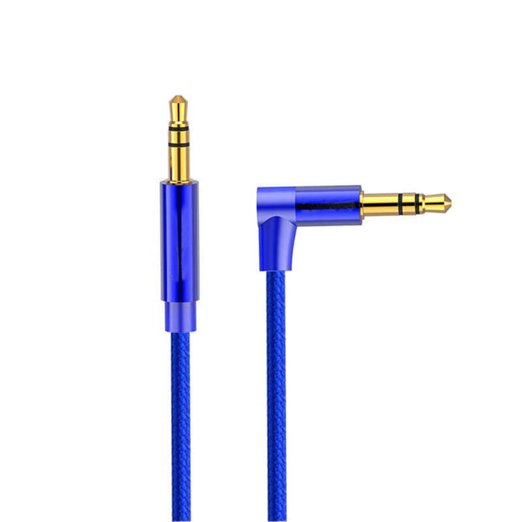 Cable de audio de codo AV01 macho a macho de 3,5 mm, longitud: 2 m, 2m