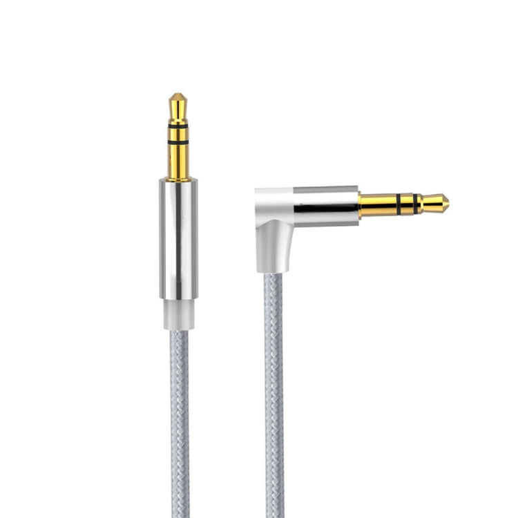 Cable de audio de codo AV01 macho a macho de 3,5 mm, longitud: 3 m, 3m