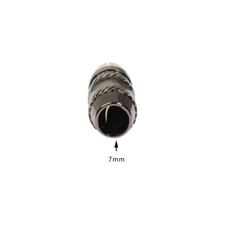 REXLIS TR026 2 PCS RCA Macho Conector de Audio Adaptador Chapado en Oro para Cable de Audio y Video DIY, RCA Male