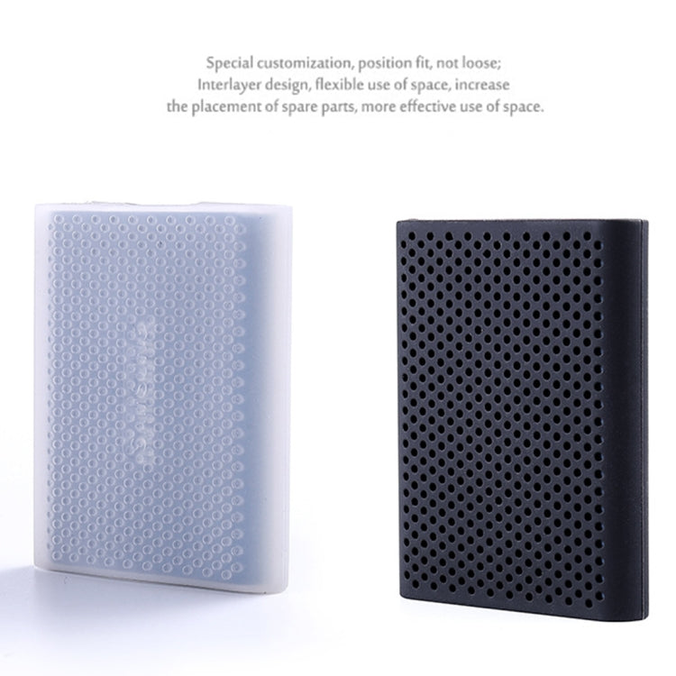 Funda protectora de silicona para disco duro portátil, todo incluido, resistente a los arañazos, PT500, para Samsung Portable SSD T5, con rejillas de ventilación, Black, Blue, Red, White