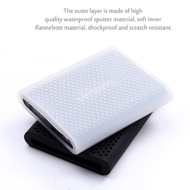 Funda protectora de silicona para disco duro portátil, todo incluido, resistente a los arañazos, PT500, para Samsung Portable SSD T5, con rejillas de ventilación, Black, Blue, Red, White