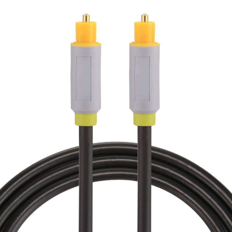 Cable de audio óptico digital macho a macho Toslink de 1 m OD5.0 mm, Length: 1m