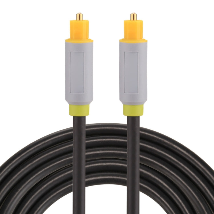Cable de audio óptico digital macho a macho Toslink de 1,5 m OD5.0 mm, Length: 1.5m