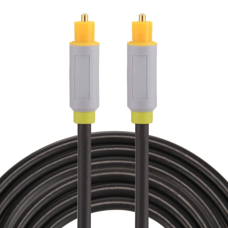 Cable de audio óptico digital macho a macho Toslink de 2 m OD5.0 mm, Length: 2m