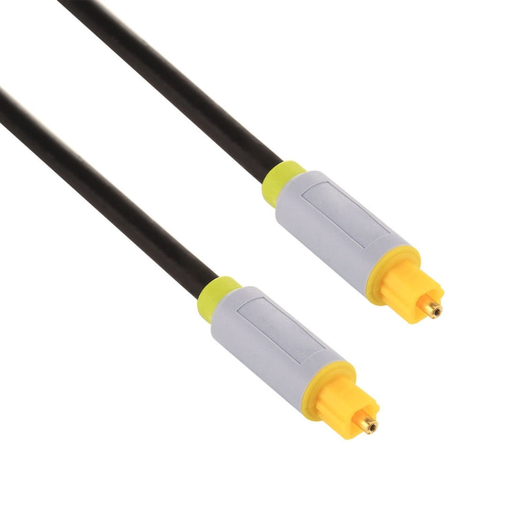 Cable de audio óptico digital macho a macho Toslink de 3 m OD5.0 mm, Length: 3m