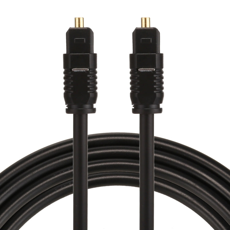 EMK 1,5 m OD4.0 mm Toslink macho a macho Cable de audio óptico digital, Length: 1.5m