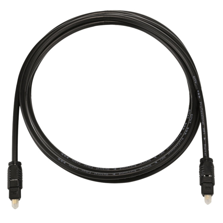 EMK 1,5 m OD4.0 mm Toslink macho a macho Cable de audio óptico digital, Length: 1.5m