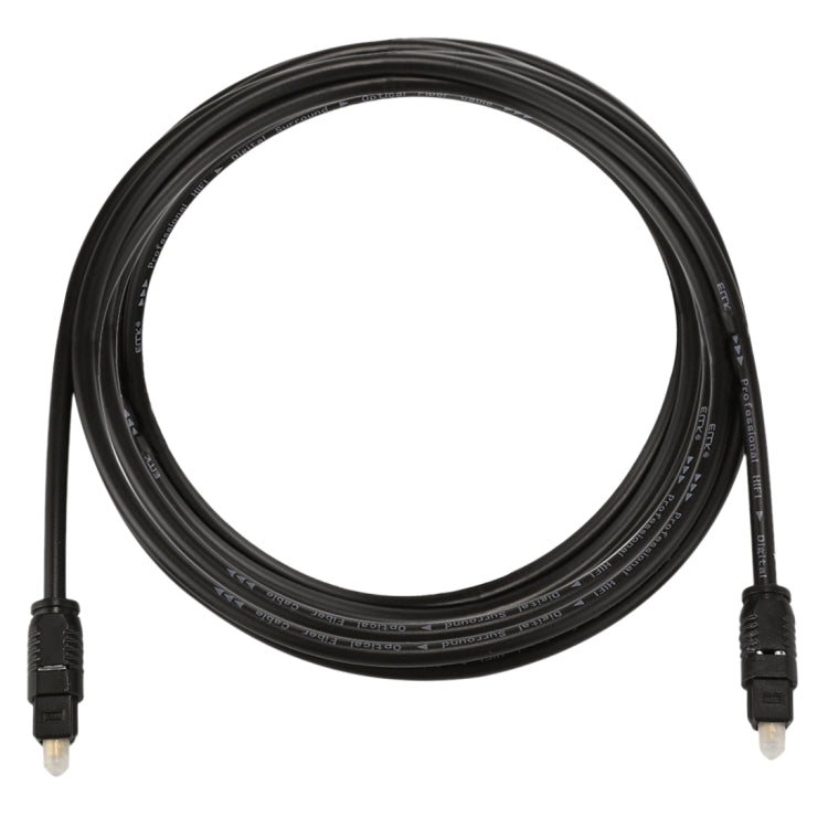EMK 2m OD4.0mm Toslink macho a macho Cable de audio óptico digital, Length: 2m