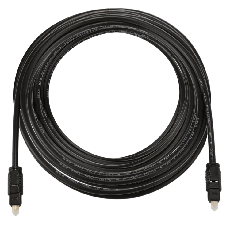 EMK 5m OD4.0mm Toslink macho a macho Cable de audio óptico digital, Length: 5m