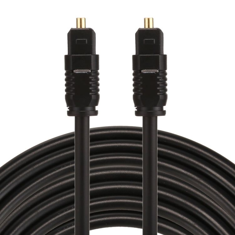 EMK Cable de audio óptico digital macho a macho Toslink 8m OD4.0mm, Length: 8m