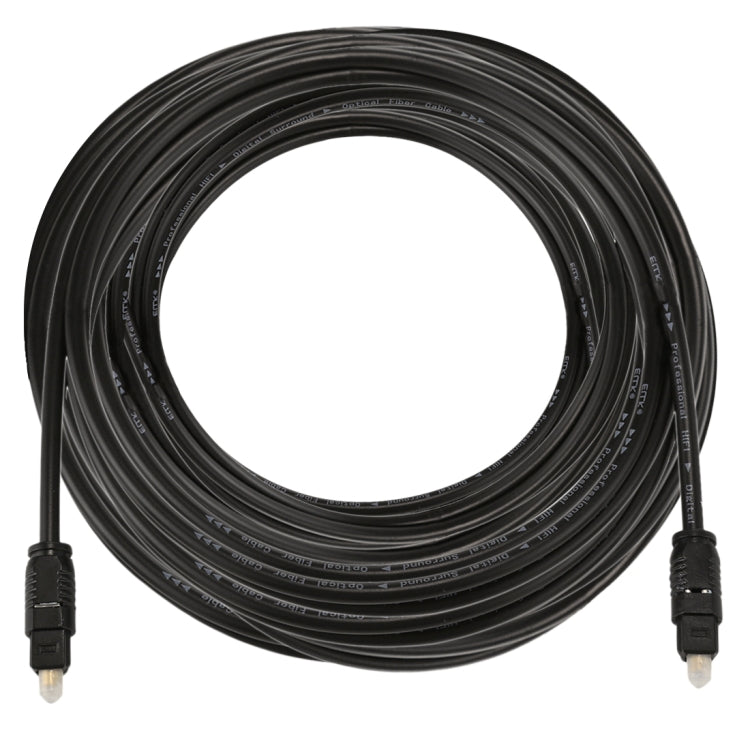 EMK 10m OD4.0mm Toslink macho a macho Cable de audio óptico digital, Length: 10m