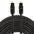 EMK 20m OD4.0mm Toslink macho a macho Cable de audio óptico digital, Length: 20m