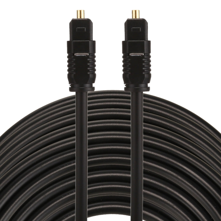 EMK 30m OD4.0mm Toslink macho a macho Cable de audio óptico digital, Length: 30m