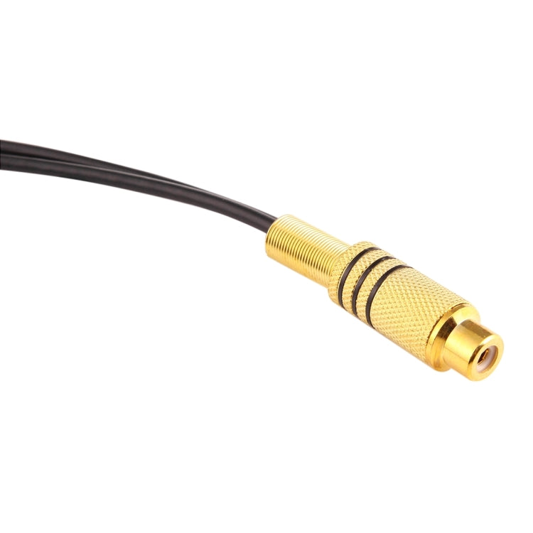 Cable RCA hembra de 15 cm a FAKRA macho + FAKRA tipo Z hembra RG174 con resorte, FAKRA Male+FAKRA Z Female RG174