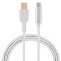 Cable de carga de alimentación para computadora portátil USB-C / Type-C a Big Square macho para Lenovo, longitud del cable: aproximadamente 1,5 m