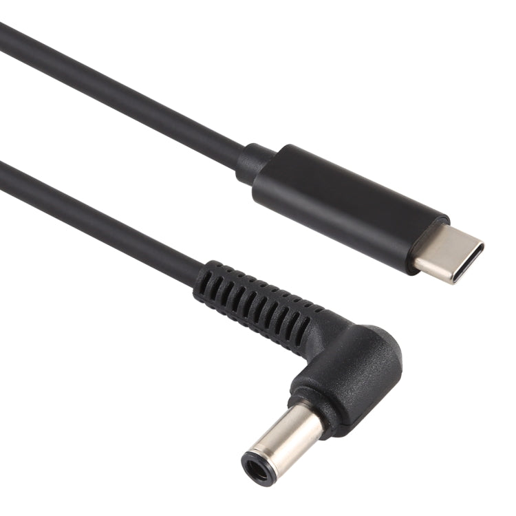 Cable de carga de alimentación para computadora portátil USB-C / Type-C a 6,0 x 0,6 mm para Asus, longitud del cable: aproximadamente 1,5 m