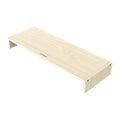 ORICO MSR-01-WD-BP Soporte para monitor de computadora de grano de madera, tamaño: 50 x 20 x 6,1 cm, Size: 50 x 20 x 6.1cm