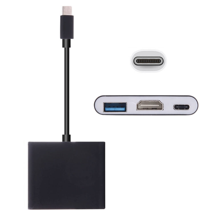 Adaptador USB-C/Tipo-C 3.1 macho a USB-C/Tipo-C 3.1 hembra y HDMI hembra y USB 3.0 hembra, Type-C+USB+HDMI (J), Type-C+USB+HDMI (G), Type-C+USB+HDMI (B), Type-C+USB+HDMI (S)