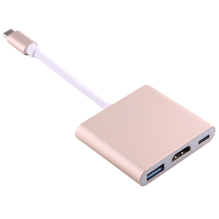 Adaptador USB-C/Tipo-C 3.1 macho a USB-C/Tipo-C 3.1 hembra y HDMI hembra y USB 3.0 hembra, Type-C+USB+HDMI (J), Type-C+USB+HDMI (G), Type-C+USB+HDMI (B), Type-C+USB+HDMI (S)