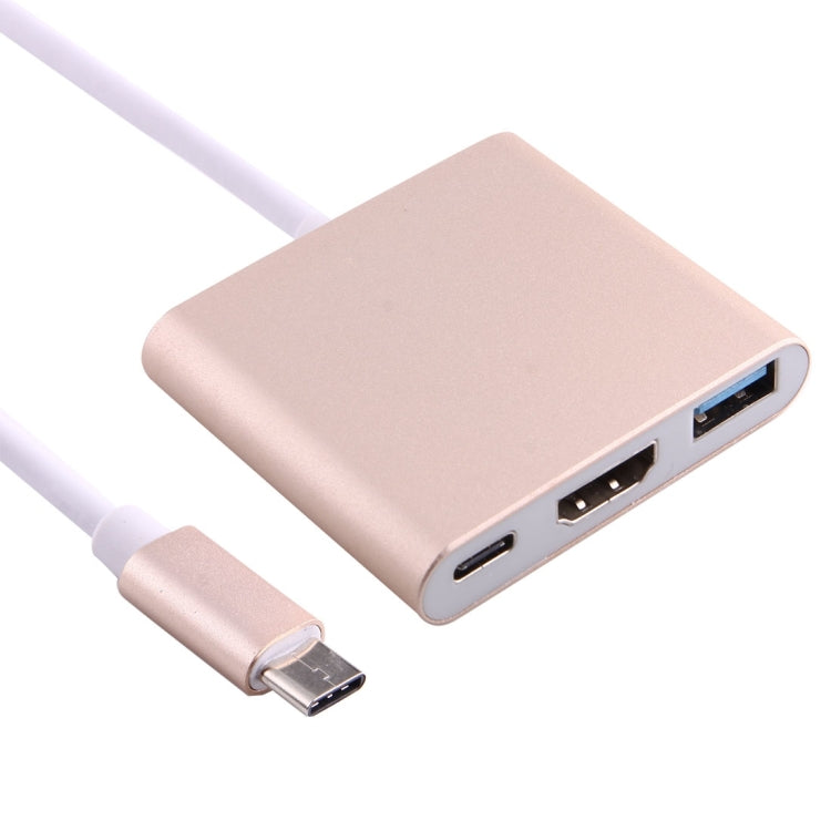 Adaptador USB-C/Tipo-C 3.1 macho a USB-C/Tipo-C 3.1 hembra y HDMI hembra y USB 3.0 hembra, Type-C+USB+HDMI (J), Type-C+USB+HDMI (G), Type-C+USB+HDMI (B), Type-C+USB+HDMI (S)