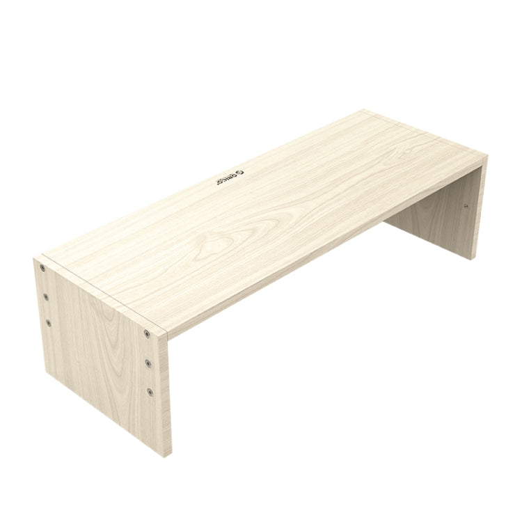 ORICO MSR-02-WD-BP Soporte para monitor de computadora de grano de madera, tamaño: 50 x 20 x 13,5 cm, Size: 50 x 20 x 13.5cm