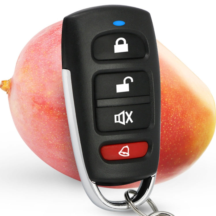 Control remoto inalámbrico de copia de 433MHZ, Control remoto de código de copia de puerta de garaje de cuatro botones de Metal