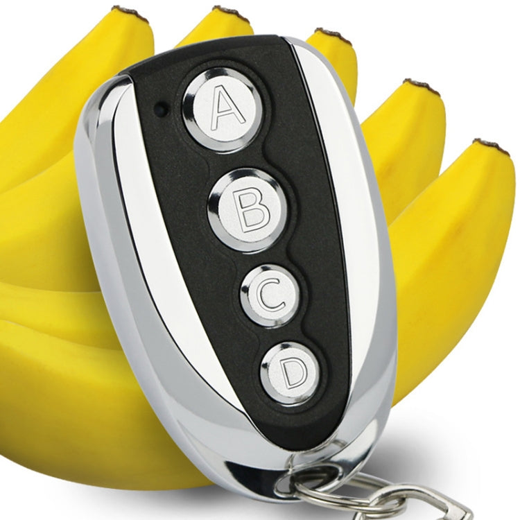 Control remoto inalámbrico Universal en forma de U, 433Mhz, copia de Metal, 4 llaves, duplicador de puerta de garaje, Mini controlador de llave portátil, Copy Remote Control